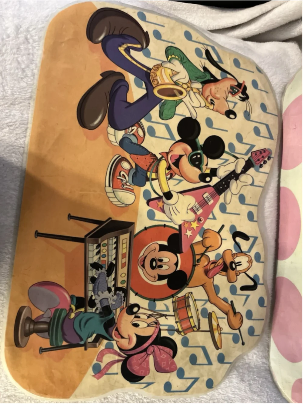 Vintage Disney Mickey Mouse Donald Duck Activity Placemats 1980S SET OF 2 SEE